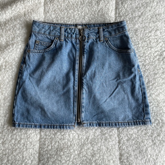 Topshop Denim Skirt - Picture 2 of 5